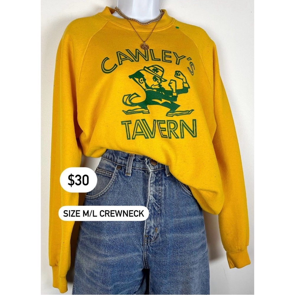 Cawley's Tavern Crewneck Sweatshirt Size M/L